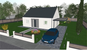 maison à la vente -   44470  CARQUEFOU, surface 67 m2 vente maison - UBI475356797